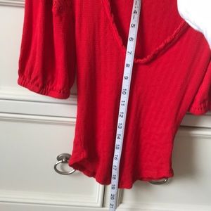 Free People Tops - Free People Red Top Free People Tops - Free People Red Top